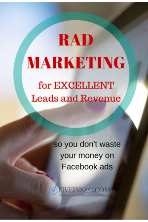 rad marketing for leads and revenue