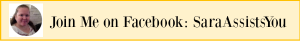 Join Sara Duggan on Facebook - http://facebook.com/saraassistsyou
