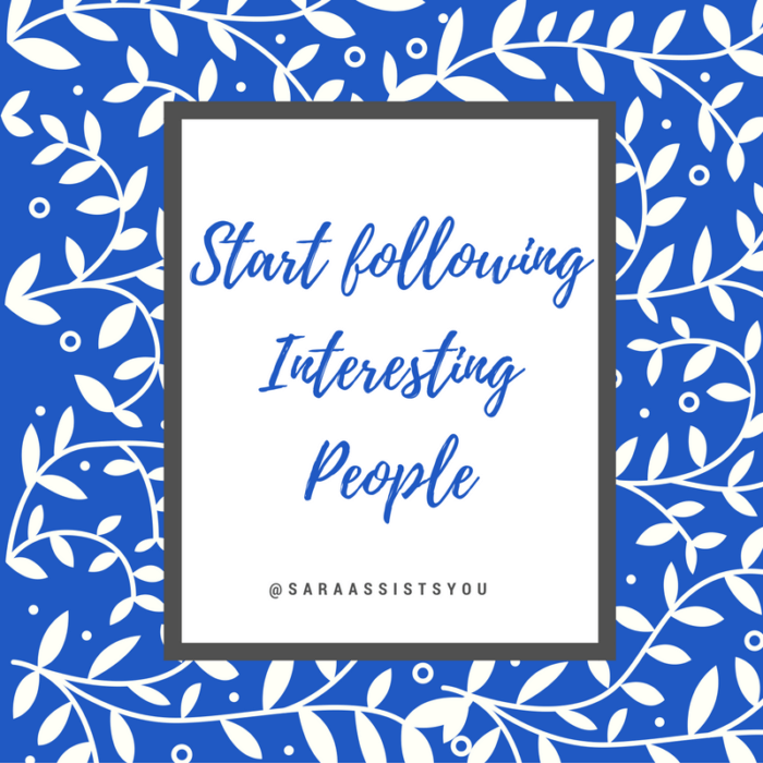 Follow interesting people and influencers on Facebook