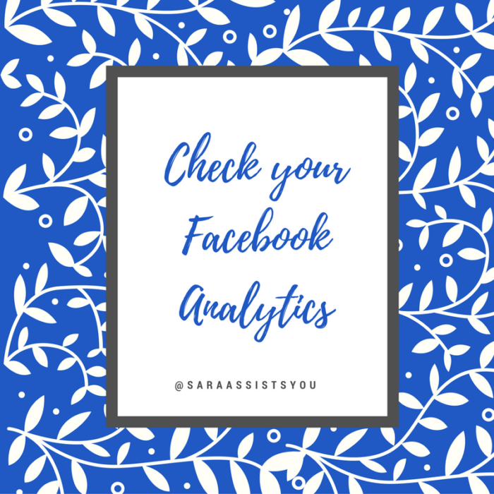 Time to check your Facebook Insights