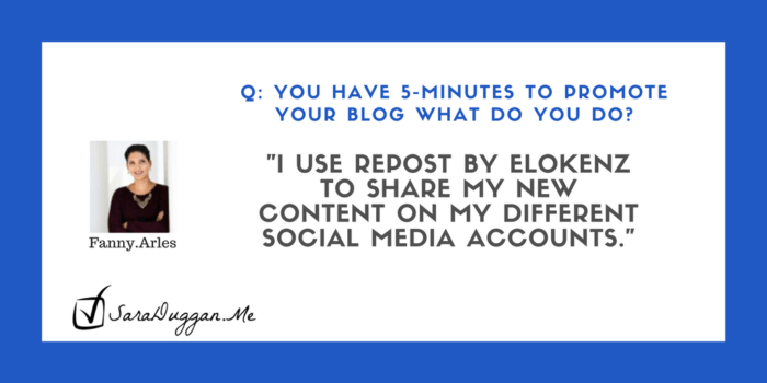 See how to quickly promote post by using Repost by Elokenz