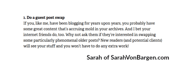 How to take a summer vacation from your blog via SarahVonBargen.com