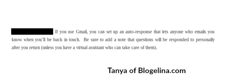 Running Your Blog While on Vacation via Blogelina.com